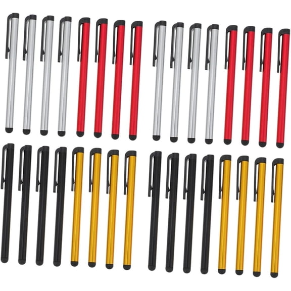 32 pcs Screen Tips Electronic Other Pen Handwriting Sensitivity Stylus Pens Touch Phone Tablet Rubber Emr Smart Precision Capacitive Drawing Compatiable with and Gaming for Tip
