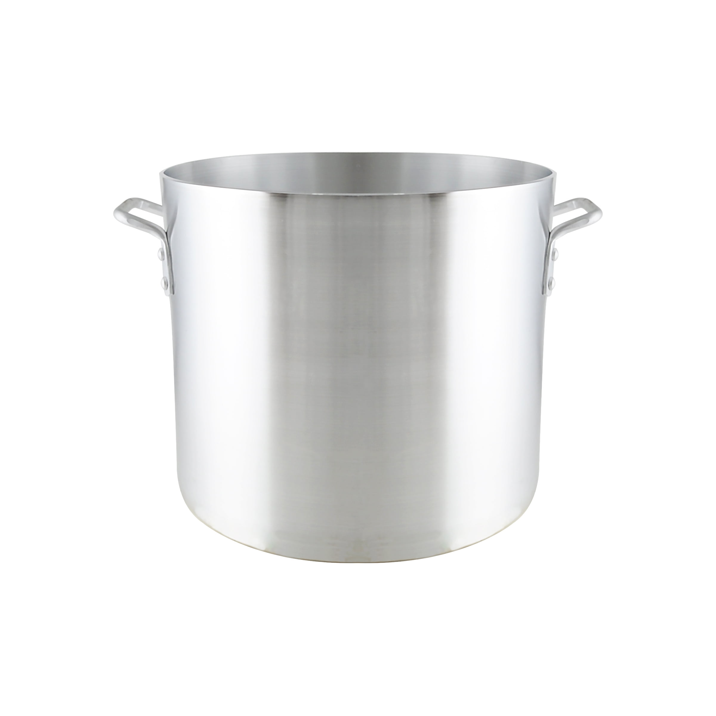 32 Quart Heavy Duty Aluminum Stock Pot with Riveted Handles
