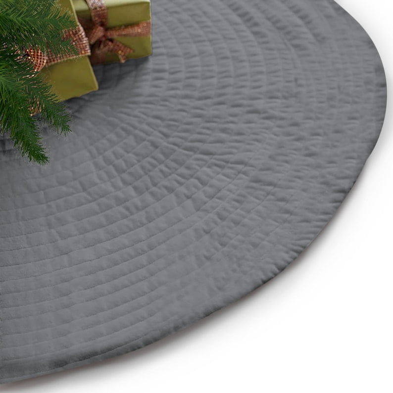32" to 114" Inches Diameter Christmas Tree Skirt for Xmas Tree Holiday