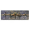 thumbnail image 1 of 32 x 11 Super Fortress Inside & Outside Full Color wood Wall Art, 1 of 1