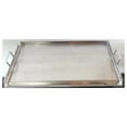 thumbnail image 1 of 32" x 17" Stainless Steel Comal Flat Top BBQ Cooking Griddle For Stove or Grill, 1 of 2