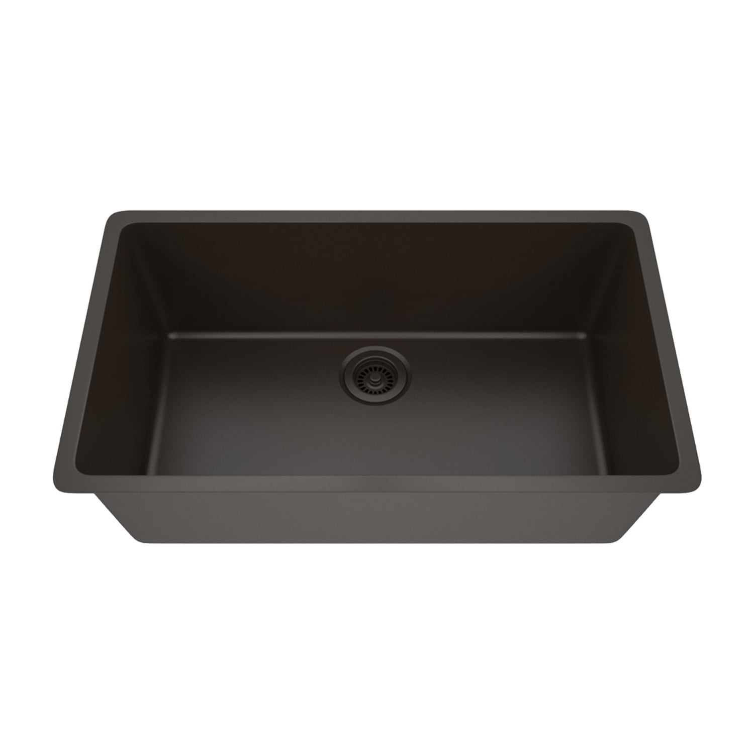 32" x 19" Quartz Kitchen Sink, Single Bowl Sink, Drop-in Sink