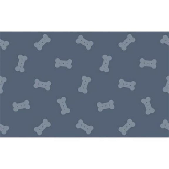 32 x 20 in. Bones Blue Anti-Fatigue Comfort Mats