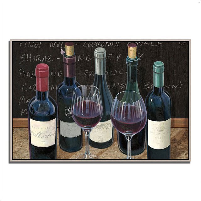 32" x 22" Wine Spirit I by James Wiens - Print on Canvas Fabric Multi-Color