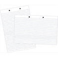 thumbnail image 1 of 32 x 24 In. Sulphite Paper Skip A Line Chart Tablet, 1.5 In. Ruling, 0.5 In. Skip Line, White, Pack - 500, 1 of 1