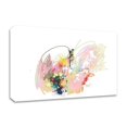 thumbnail image 1 of 32" x 24" Pink Abstract by Niya Christine - Wall Art Print on Canvas Fabric Pink, 1 of 3