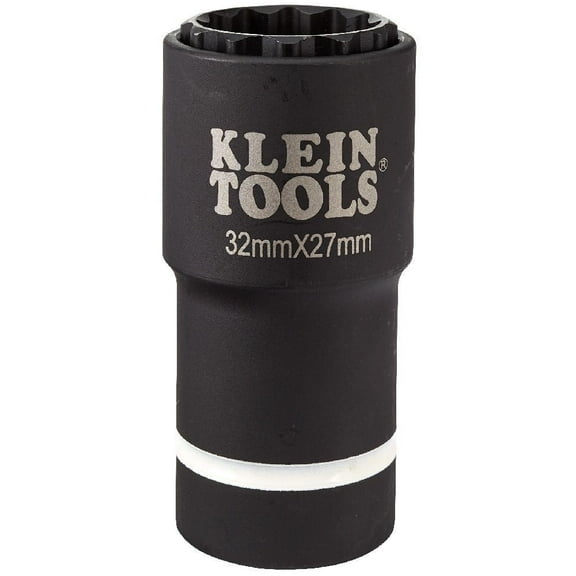 32 x 27 mm 2-in-1 12-Point Metric Impact Socket