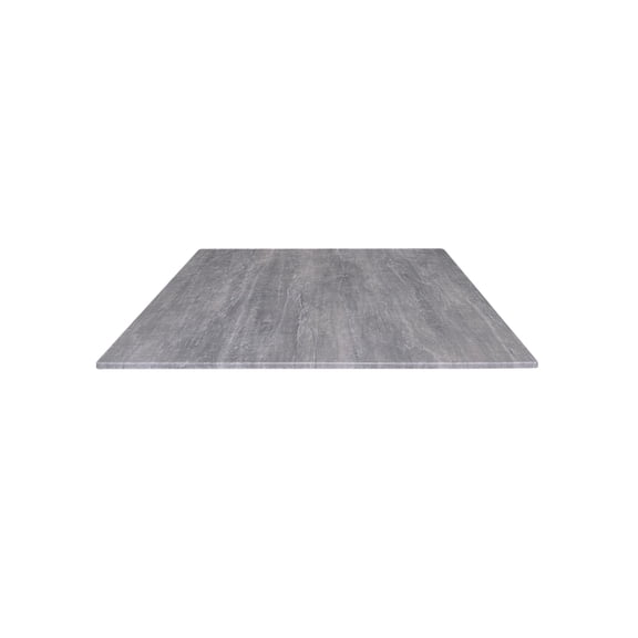 32" x 32" Greystone, Indoor/Outdoor All-Season EuroSlim Table Top by the Holland Bar Stool Co.