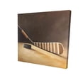 thumbnail image 1 of 32 x 32 in. Stick & Hockey Puck-Print on Canvas, 1 of 1
