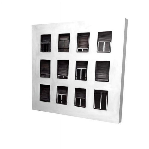 32 x 32 in. Windows-Print on Canvas