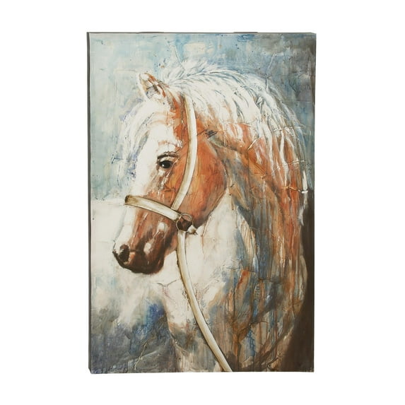 32" x 47" Unframed Horse Wall Art, by DecMode