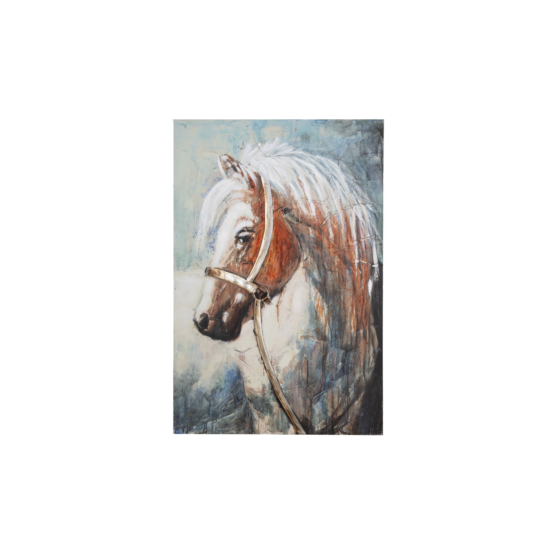32" x 47" Unframed Horse Wall Art, by DecMode