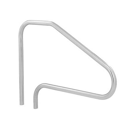32 x 48 in. 4-Bend Deck Mount Center Grab Handrail with 304 Stainless Steel