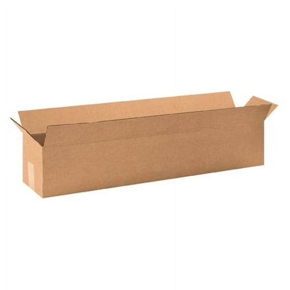 32 x 6 x 6" ECT-32 25 Pack Kraft Corrugated Boxes