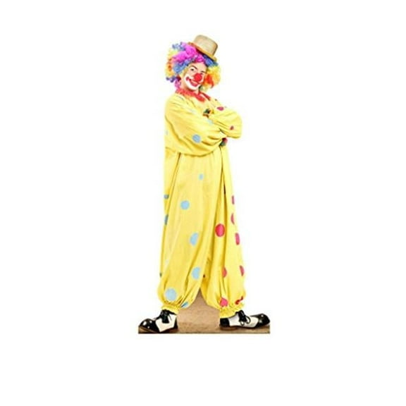 32 x 73 in. Circus Clown Wall Decal