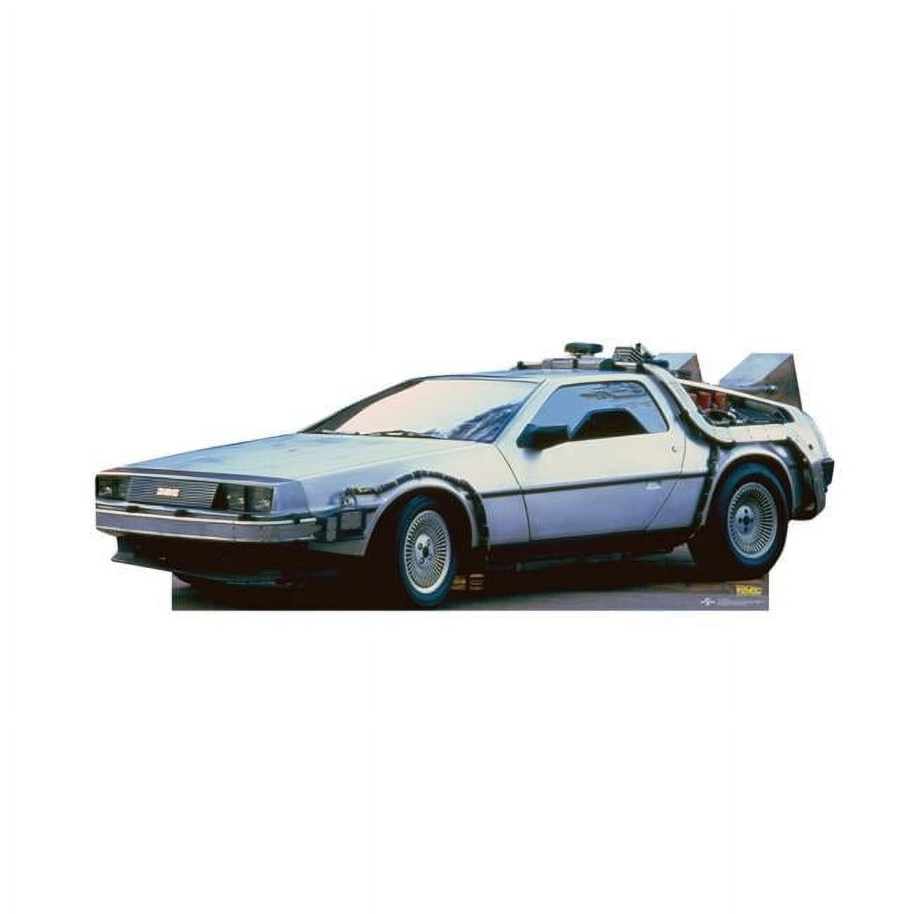 32 x 89 Inch DeLorean Cardboard Cutout from Back to the Future