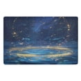 thumbnail image 1 of 32"x20" Door Mat Mat Absorbent & Non-Slip Entryway Rug Washable Floor Mat Magical Night Sky with Fish, 1 of 8