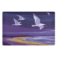 thumbnail image 1 of 32"x20" Door Mat Mat Absorbent & Non-Slip Entryway Rug Washable Floor Mat Seagulls and The Beach, 1 of 8