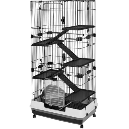 AE Cage Company Nibbles Deluxe 6 Level Small Animal Cage 32"L x 21"W x 60"H