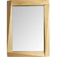 thumbnail image 1 of 32"x24" Farmhouse Wood Framed Wall Mirror Antique Bathroom Mirrors for Wall (Natural), 1 of 9