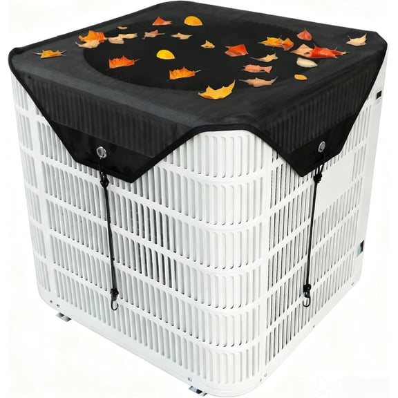 32''x32'' Central Air conditioner Covers for Outside, Durable Mesh AC Condenser Compressor Cover - Breathable Universal Outdoor Unit Defender for All Seasons