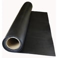 thumbnail image 1 of 320-1-8W 8 in. x 1 ft. Butyl Black Rubber Strip - 60A Plain Backing - 0.125 in. Thickness, 1 of 1