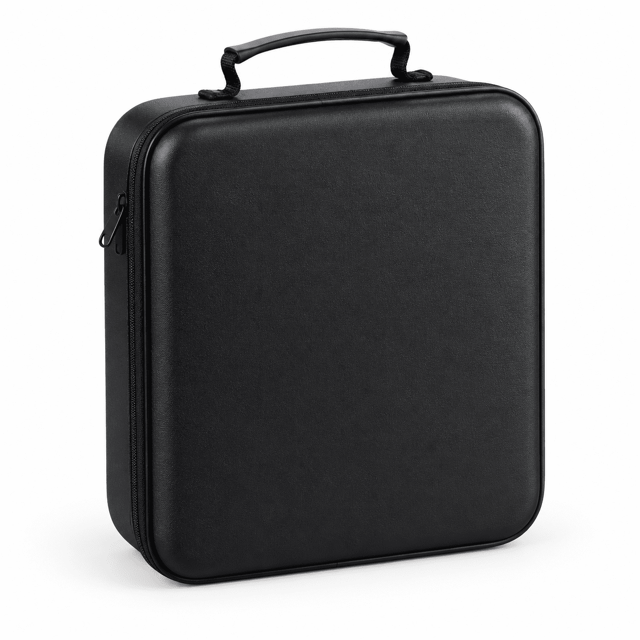 320 Capacity CD DVD Disc Storage Case, Black Hard Shell Media Organizer ...