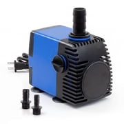 320 GPH Submersible Water Pump, 22W Adjustable Aquarium & Fountain Pump