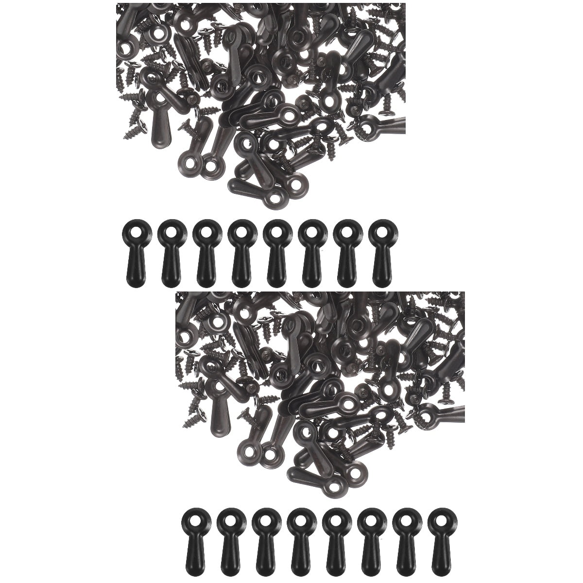 320 Pcs Frame Picture Turn Button Fasteners with Screws Photo Frames