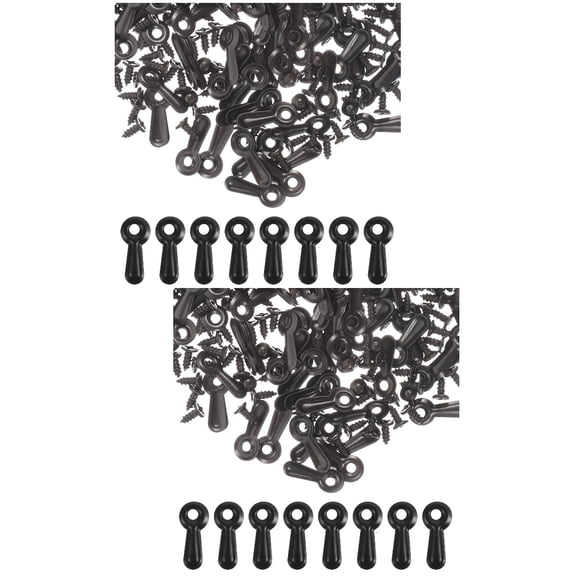 320 Pcs Picture Frame Turn Button Fasteners with Screws, Photo Frame Hardware Backing Clips for Secure Mounting