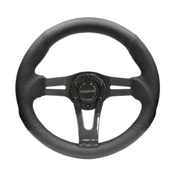 320 mm Reinforced Steering Wheel, Carbon Center Spoke