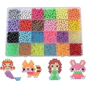 3200 Aquabeads 24 Separate Color Packing Crystal Beads Kids Diy Set