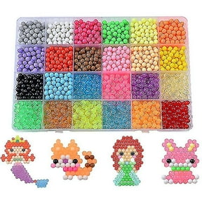 3200 Aquabeads 24 Separate Color Packing Crystal Beads Kids Diy Set