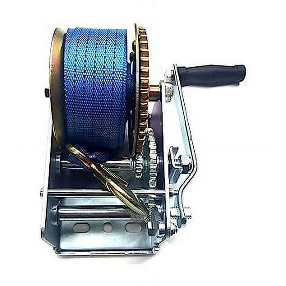 3200 LB Boat Winch Trailer Hand Crank Winch All Purpose Winch