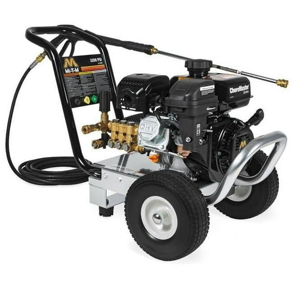 3200 PSI Pressure Washer with 25 ft. Hose & 3 Nozzles