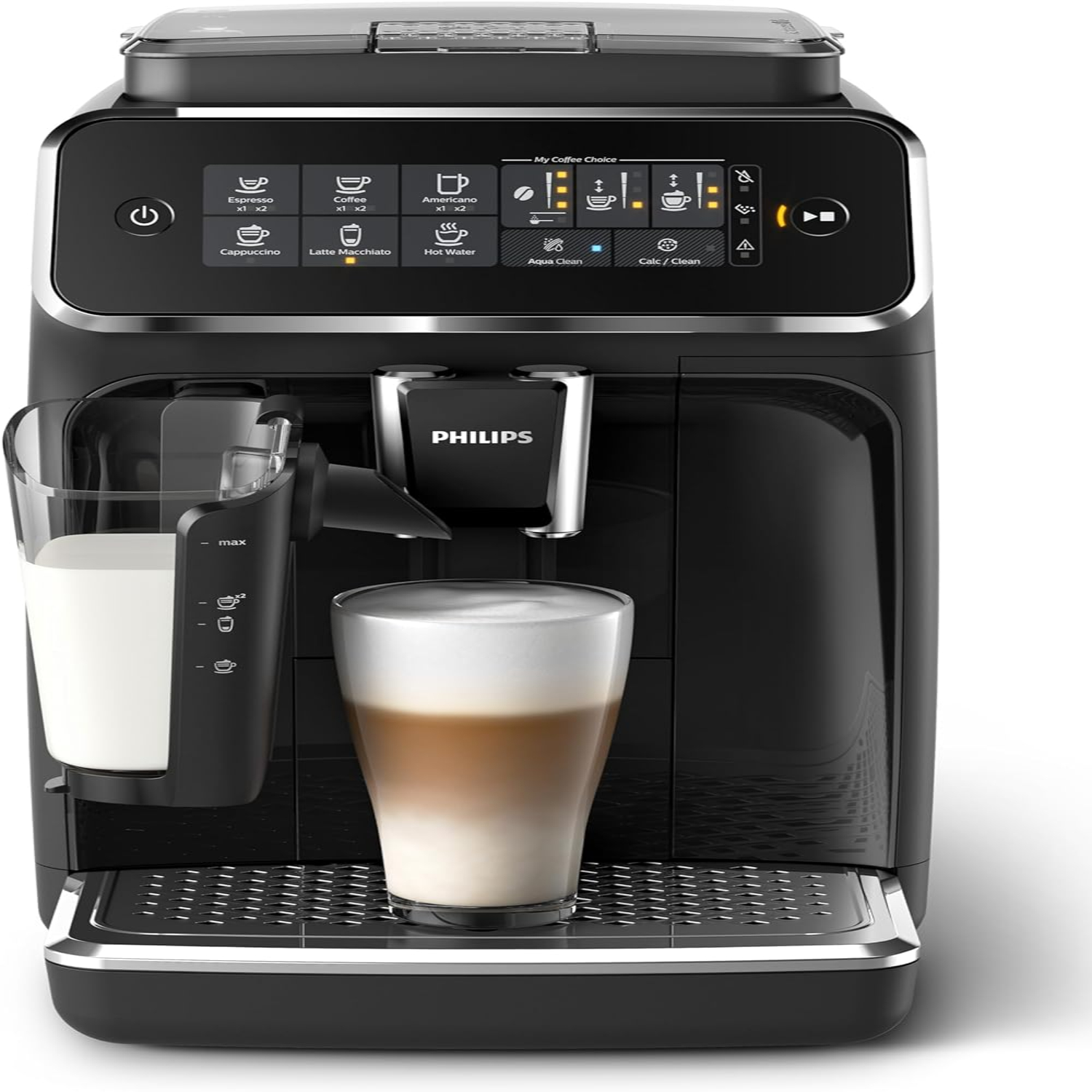 3200 Series Fully Automatic Espresso Machine w/ LatteGo Black EP3241/54