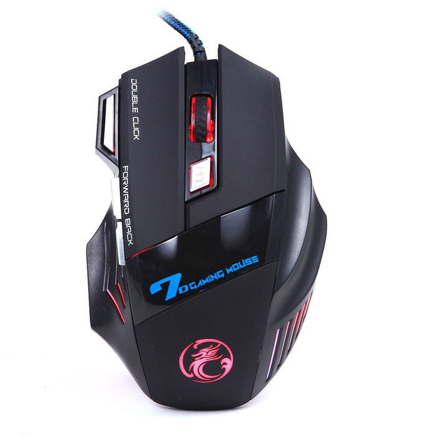 3200DPI LED Optical 7D USB Wired Gaming Game Mouse For PC Laptop Game ...