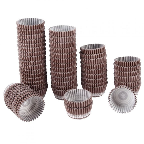 3200Pcs Box OilProof Paper Cupcake Wrapper High Temperature Resistance Muffin Case