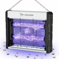 thumbnail image 1 of 3200V Electric Bug Zapper, USB Powered Mosquito Killer with Removable Collection Tray & Hanging Chain, Indoor Outdoor Insect Trap for Home Office Warehouse, 1 of 9