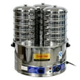 thumbnail image 1 of 3200W 15pcs Commercial Dim Sum Steamer, Electric Food Steamer Countertop 220V, 1 of 8