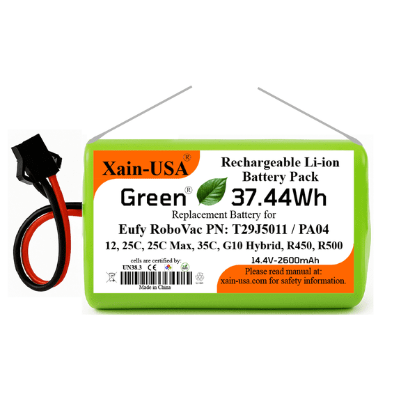 2600mAh Eufy Replacement Battery