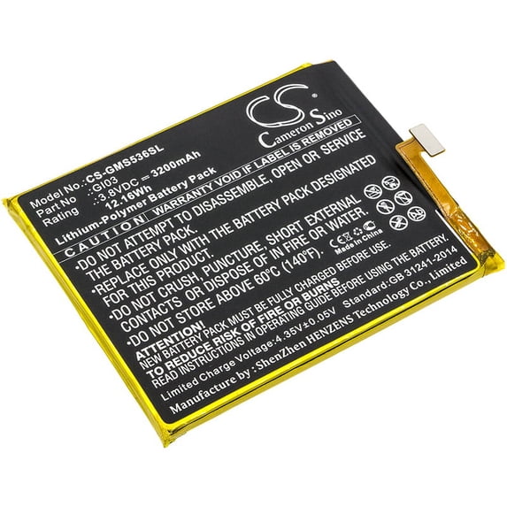 3200mAh GI03 Battery for Gigaset GS53-6 ME pure
