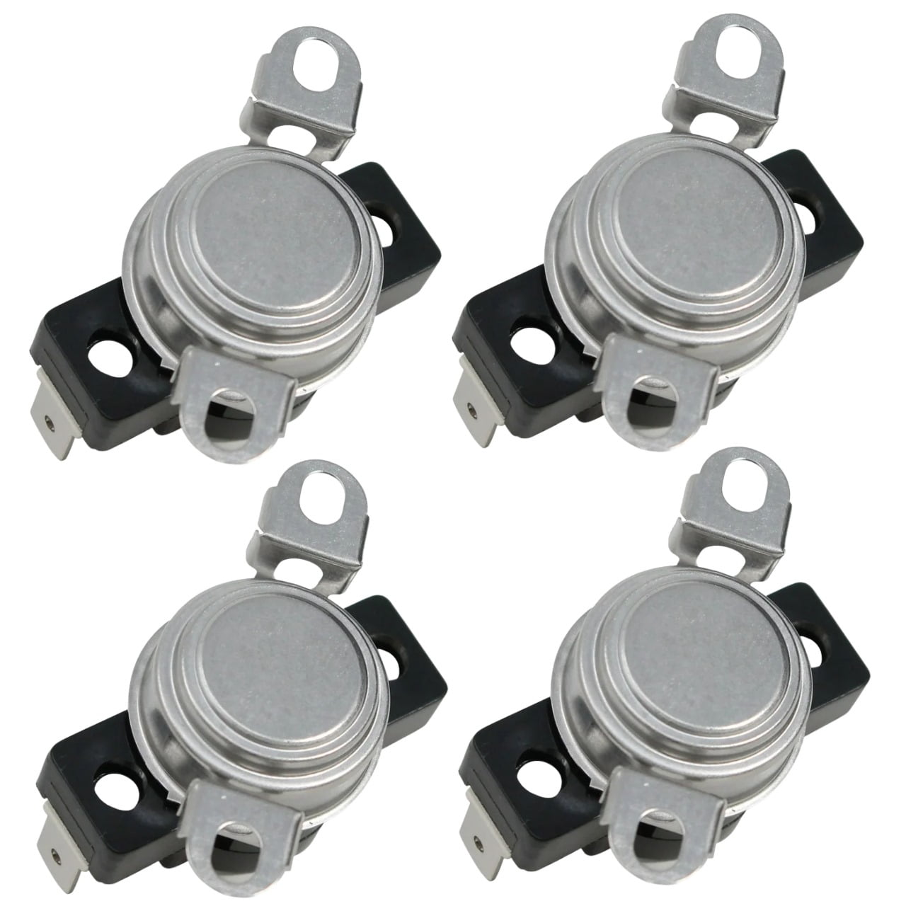 3204267 Dryer Flush Mount L260 Thermostat Replacement for Electrolux 145160 4-Pack