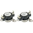 thumbnail image 1 of 3204267 Dryer Flush Mount L260 Thermostat Replacement for Electrolux -2 Pack, 1 of 3