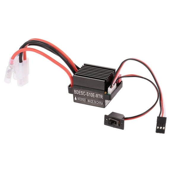 320A 2-3S Brushed ESC Electric Speed Controller with 5V/2A BEC for 1:10 Scale RC Car/Boat