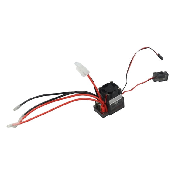 320A Double Way Esc Brush Motor Speed Controller with Fan For Rc Model Car Boat
