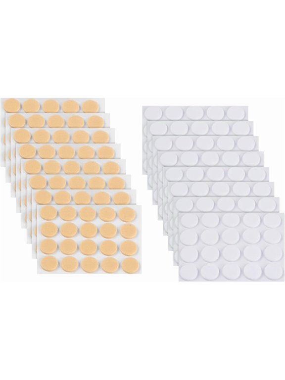 320Pcs 2 Colors Earring Support Patches Flat Round Earring Backs Lifters Invisible Waterproof Earring Ear Support