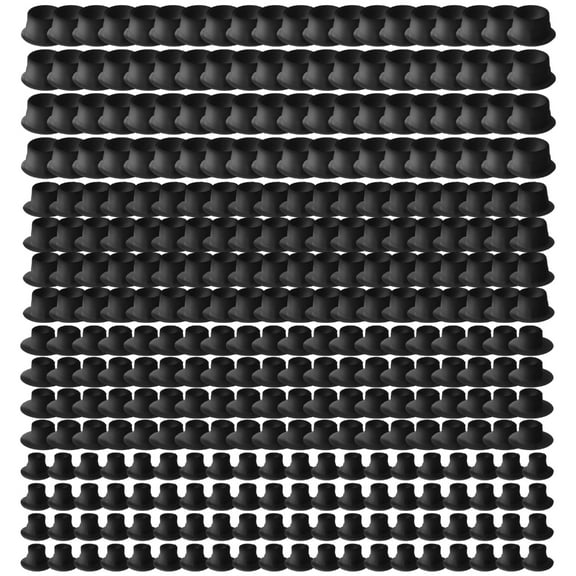 320Pcs Hole Plugs Screw Cover 4 Different Sizes Furniture Hinge Cover Decoration Cap Hardware Accessories