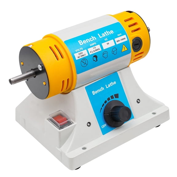320W Bench Buffer Polishing Machine Multi-Function Benchtop Polisher Grinder Jewelry Polisher For Amber, Metal ,Stable Running