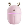 thumbnail image 1 of 320ml Portable Humidifier, 3-in-1 USB Desk Humidifier with Quiet Mist Operations & Lights, Mini Personals Cool Mist Humidifier for Home Office, and Car Use, 1 of 5